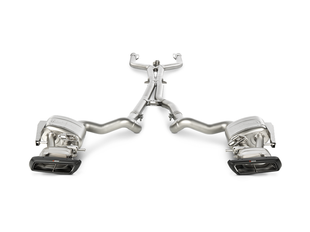 Akrapovic Evolution Link Pipe Set (Titanium) for Mercedes C63 (C205/S205/W205)